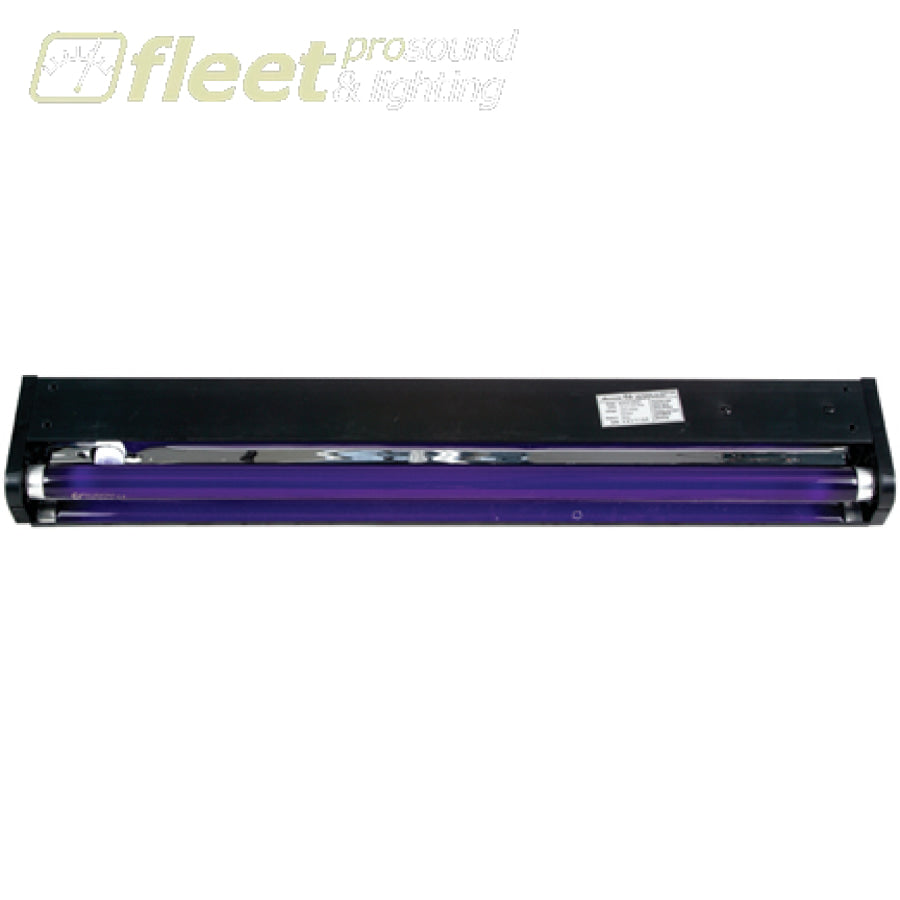 American DJ Black24BLB 24 Black Light Fixture with Bulb Fleet Pro Sound