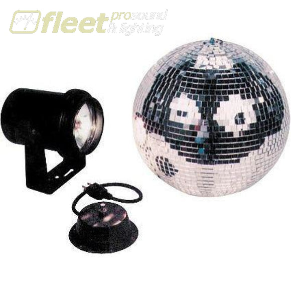 American Dj M-500L 12 Mirror Ball Combo With Motor And Pinspot Mirror Balls