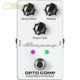 Ampeg Opto Comp Analog Optical Compressor Pedal Bass Fx Pedals