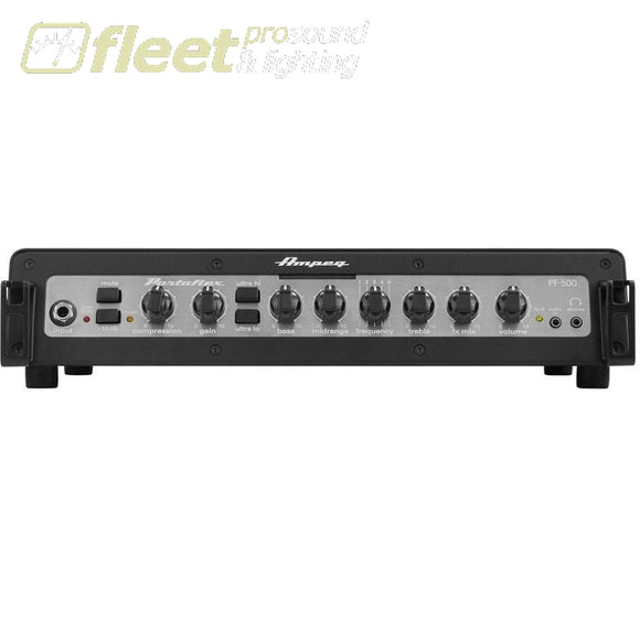 Ampeg Pf-500 Portaflex Bass Guitar Amplifier Head Bass Heads