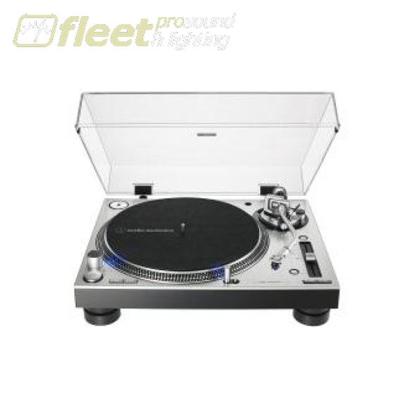 Audio Technica AT-LP140XP-SV Direct-Drive Professional DJ Turntable DIRECT DRIVE TURNTABLES