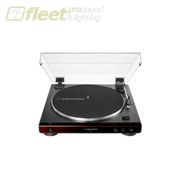 Audio Technica AT-LP60X-BW Fully Automatic Belt-Drive Turntable - Brown Black DIRECT DRIVE TURNTABLES