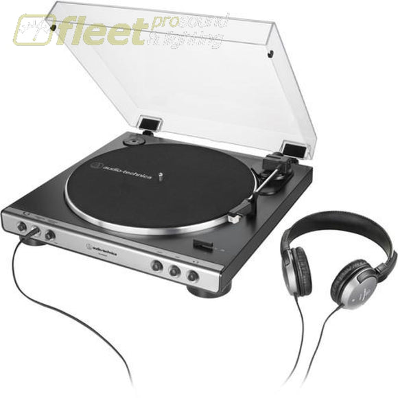 Audio Technica AT-LP60XHP-GM Stereo Turntable with Headphones BELT DRIVE TURNTABLES