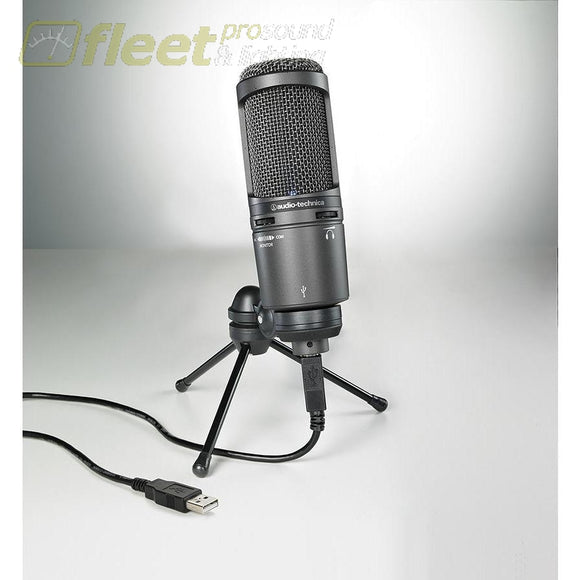 Audio Technica AT2020USB-PLUS Microphone – Fleet Pro Sound