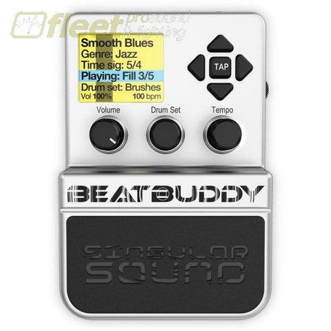 drum effects pedal for guitar BeatBuddy Drum Machine Pedal – Fleet Pro Sound