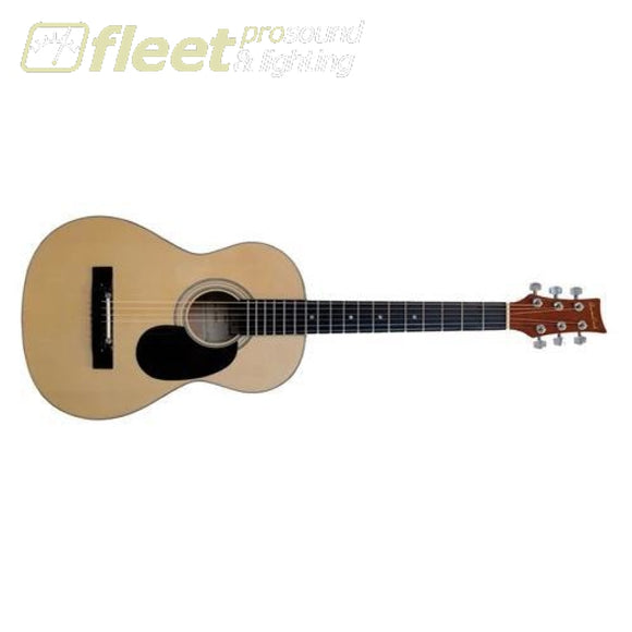 Beaver Creek BCTD401 1/2 Dreadnought Acoustic Guitar - Natural 6 STRING ACOUSTIC WITHOUT ELECTRONICS
