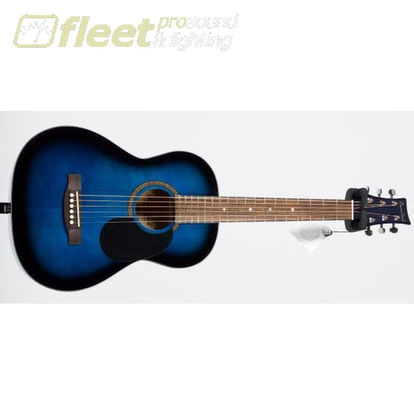 Beaver Creek Bctd601Bb 3/4 Size Acoustic Guitar - Blueburst Traveler Acoustics