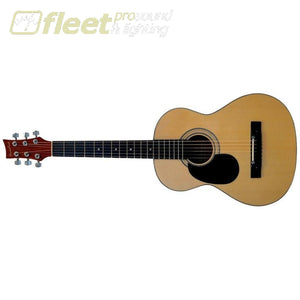 Beaver Creek Bctd601L 3/4 Size Lefty Acoustic Guitar - Natural Left Handed Acoustics