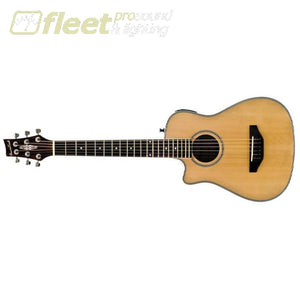 Beavercreek Bcrb501Lce Travel Size Acoustic-Electric Guitar - Natural Left Handed Left Handed Acoustics