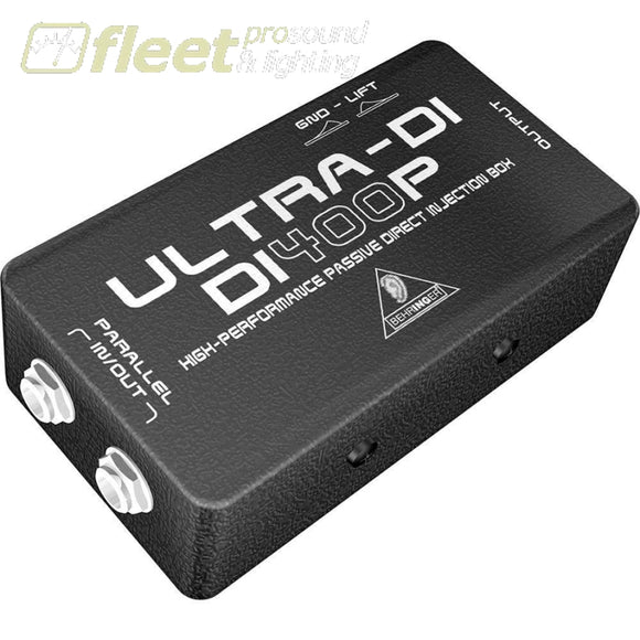Behringer Di400P Ultra-Di Passive Direct Injection Box Di Boxes
