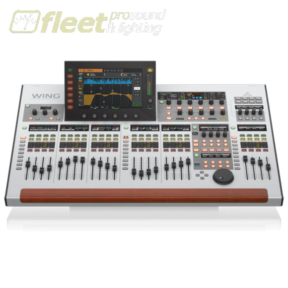 Behringer WING 48-Channel 28-Bus Full Stereo Digital Mixing Console w/ 24-Fader Control Surface & 10 Touch Screen DIGITAL MIXERS