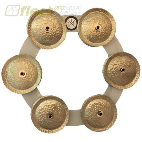 Big Fat Snare Drum Big Fat Bling Ring - White Copper Drum Skins