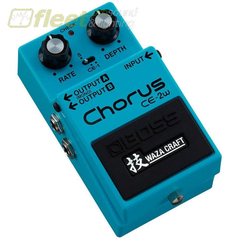 Boss CE-2W Chorus Waza Craft Effect Pedal – Fleet Pro Sound