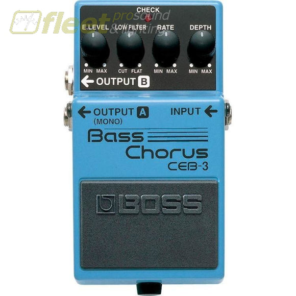 Boss Ceb-3 Bass Chorus Pedal Bass Fx Pedals