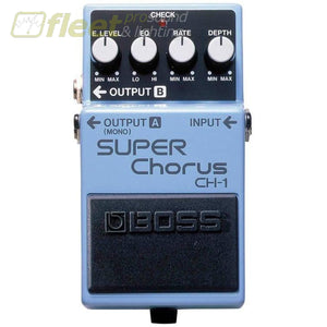 Boss Ch-1 Stereo Super Chorus Effect Pedal Guitar Chorus Pedals