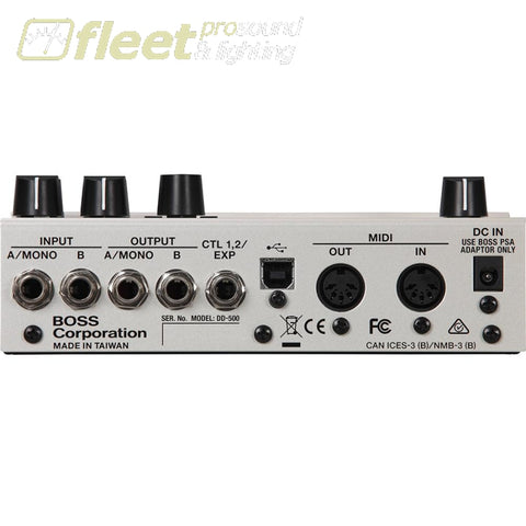 Boss DD-500 Digital Delay Pedal – Fleet Pro Sound