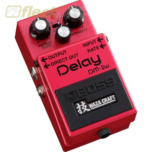 Boss Dm-2W Delay Waza Craft Effect Pedal Guitar Delay Pedals
