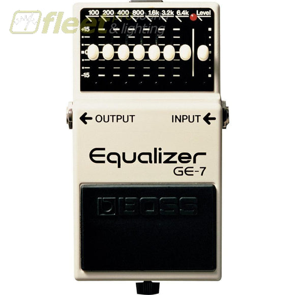 Boss Ge-7 7-Band Graphic Equalizer Effect Pedal Guitar Equalizer Pedals