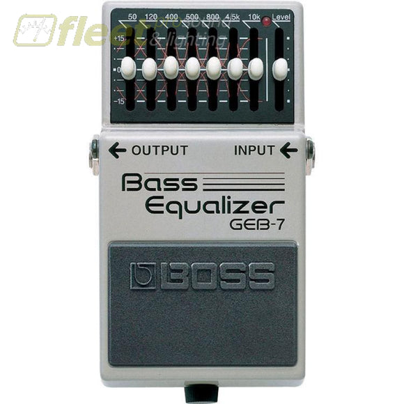 Boss Geb-7 Bass Equalizer Pedal Bass Fx Pedals