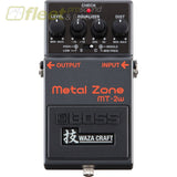 Boss Mt-2W Waza Craft Metal Zone Effect Pedal Guitar Distortion Pedals