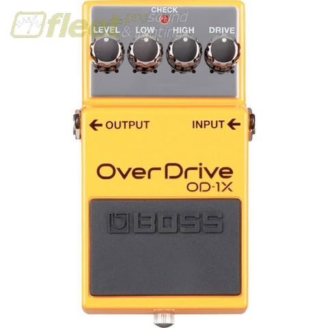 Boss OD-1X Overdrive Effect Pedal – Fleet Pro Sound