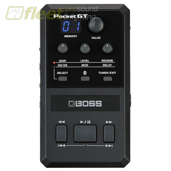 BOSS POCKET-GT Pocket Guitar Processor and Practice Companion GUITAR TRAINERS