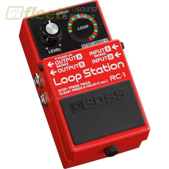 Boss Rc-1 Loop Station Effect Pedal Guitar Looper Pedals
