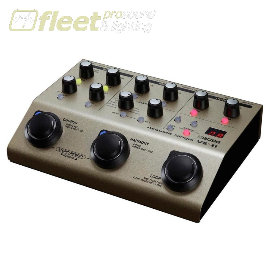 Boss VE-8 Acoustic Singer Multi-Effects Pedal Regular 190839484901