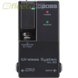 Boss WL-50 Wireless System for Pedalboards WIRELESS INSTRUMENT SYSTEMS
