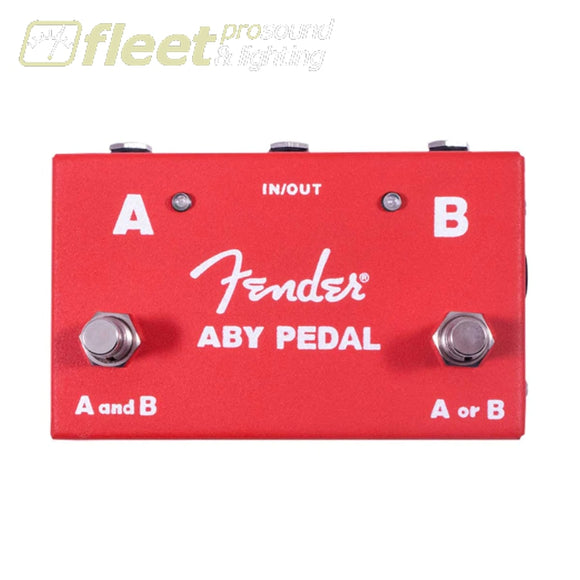 Fender 2 Switch ABY Pedal - 0234506000 GUITAR SWITCHER PEDALS
