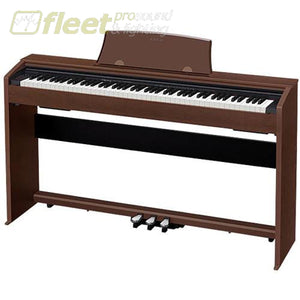 Casio PX770BN Privia 88-Key Digital Piano - Brown w/ Cabinet Stand & Pedals DIGITAL PIANOS
