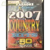 Chartbuster CBG5080 3 DVD Disc Box Set 2007 Country Hits! KARAOKE DISCS