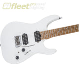 Charvel 2839412776 USA Select DK24 HH 2PT CM Caramelized Maple Fingerboard Guitar -Satin White SOLID BODY GUITARS