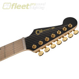 Charvel Angel Vivaldi Signature DK24-7 Nova Maple Fingerboard 7 String Guitar - Satin Black (2979411568) 7 & 8 STRING GUITARS