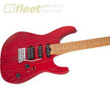 Charvel Pro-Mod DK24 HSS 2PT CM Ash Caramelized Maple Fingerboard Guitar - Red Ash (2969413539) SOLID BODY GUITARS
