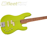 Charvel Pro-Mod San Dimas Bass PJ IV Caramelized Maple Fingerboard - Lime Green Metallic (2965068518) 4 STRING BASSES