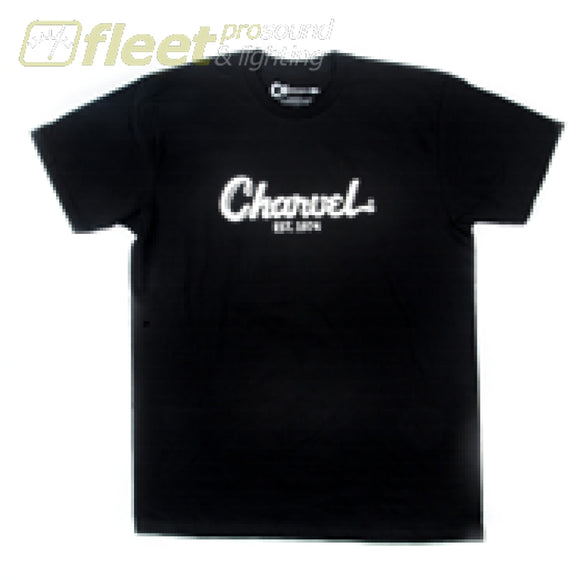 Charvel Toothpaste Logo T-Shirt Large - Black Clothing