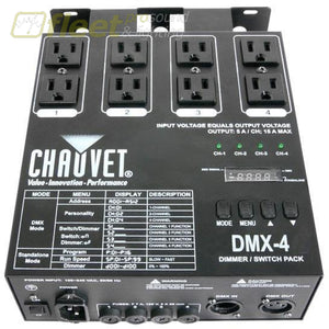 Chauvet Dmx-4 Dimmer Relay Pack Dimmers