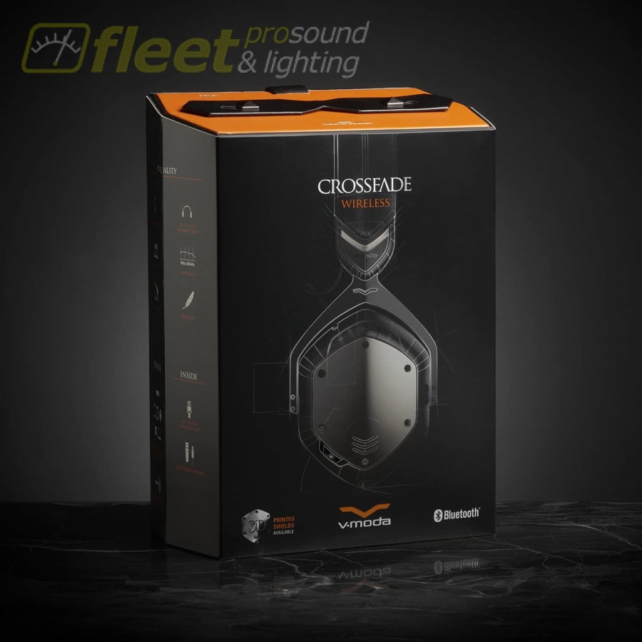 XFBT3-GNBK Crossfade3 Wireless ワイヤレスヘッドホン : V-Moda Crossfade 3 | Wired Over-Ear Headphones Favored