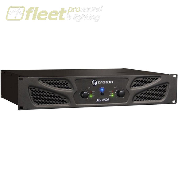 Crown Xli2500 Power Amplifier Amplifiers-Professional