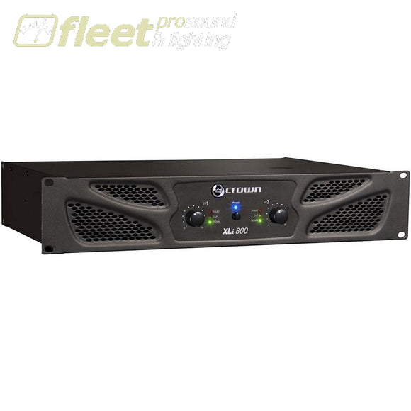 Crown Xli800 Power Amplifier Amplifiers-Professional