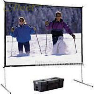 Da-Lite 88633 6 X 8 Fastfold Deluxe Kit With Rear Surface Screens - Video