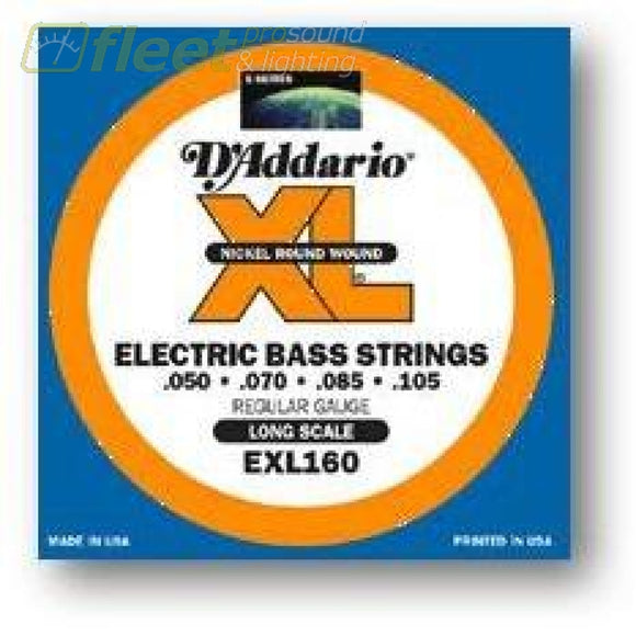 DAddario EXL160 electric Bass Strings BASS STRINGS