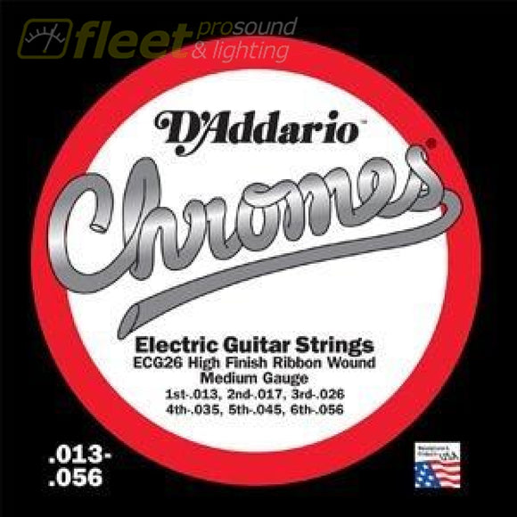 Daddario Guitar Strings - Ecg26 Guitar Strings