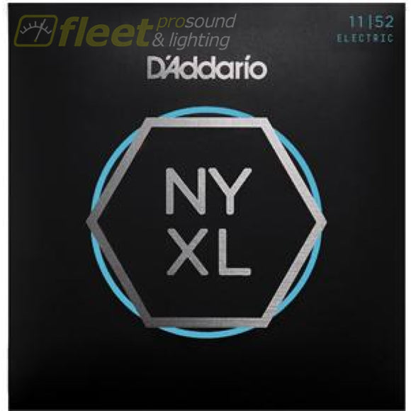 D’Addario NYXL1152 11-52 Medium Top / Heavy Bottom Electric Guitar String Set GUITAR STRINGS