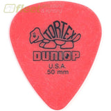 Dunlop 418P-50 0.50mm 12 Pack of Picks - Red PICKS