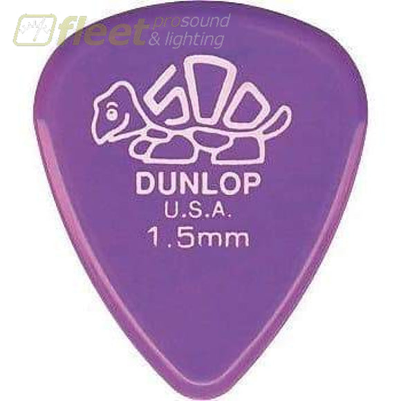 Dunlop 41P-1.5 Derlin 12 Pack of Picks - 1.5MM Purple PICKS