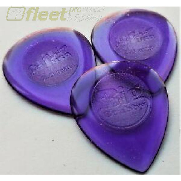 Dunlop 475P-2.0 Big Stubby Guitar Picks 2.0mm - Light Purple (6 Pack) PICKS