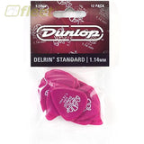 Dunlop 41P-1.14 Derlin 1.14mm Pack of Picks - Magenta PICKS
