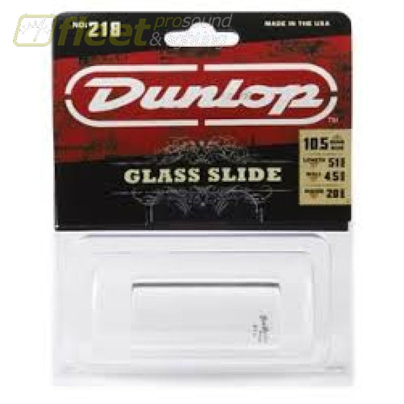 Dunlop JD218 - Glass Slide Short / Medium SLIDES